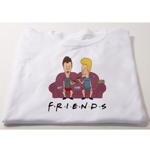 90’s Beavis and Butthead friends T-shirt